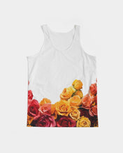 Load image into Gallery viewer, Fall Roses White Men&#39;s Tank
