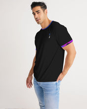Load image into Gallery viewer, Blue&amp;Purple Rose Men&#39;s Tee
