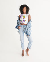 Load image into Gallery viewer, LIMITED EDITION* Pride Rose 2021 Women&#39;s Twist-Front Tank
