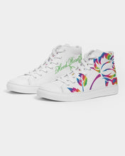 Load image into Gallery viewer, LIMITED EDITION* Pride Rose 2021 Women&#39;s Hightop Canvas Shoe
