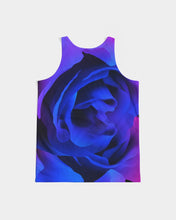 Load image into Gallery viewer, Blue&amp;Purple Rose Men&#39;s Tank

