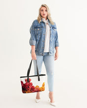 Load image into Gallery viewer, Fall Roses White Stylish Tote
