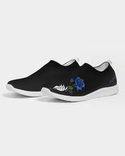 Load image into Gallery viewer, Blue&amp;Purple Rose Women&#39;s Slip-On Flyknit Shoe
