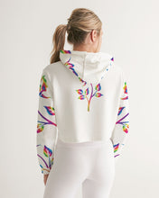 Load image into Gallery viewer, LIMITED EDITION* Pride Rose 2021 Women&#39;s Cropped Hoodie

