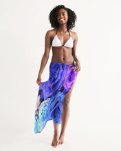 Load image into Gallery viewer, Bloomin&#39; Blue Swim Cover Up
