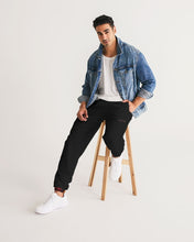 Load image into Gallery viewer, Fall Roses-Black Men&#39;s Track Pants
