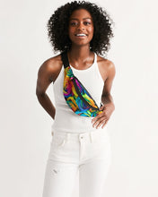 Load image into Gallery viewer, Rainbow-Roses Crossbody Sling Bag
