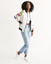 Load image into Gallery viewer, LIMITED EDITION* Pride Rose 2021 Women&#39;s Bomber Jacket
