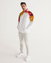 Load image into Gallery viewer, Fall Roses White Men&#39;s Windbreaker
