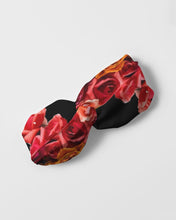 Load image into Gallery viewer, Fall Roses-Black Twist Knot Headband Set
