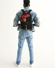 Load image into Gallery viewer, Fall Roses Small Canvas Backpack
