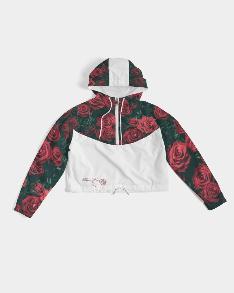La Colora Women's Cropped Windbreaker