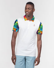 Load image into Gallery viewer, Special Edition* Tie Dye Pride 2021 Men&#39;s Slim Fit Short Sleeve Polo
