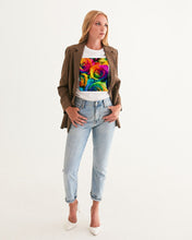 Load image into Gallery viewer, Special Edition* Tie Dye Pride 2021 Women&#39;s Graphic Tee
