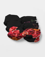 Load image into Gallery viewer, Fall Roses-Black Twist Knot Headband Set
