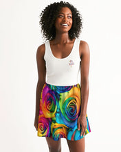 Load image into Gallery viewer, Special Edition* Tie Dye Pride 2021 Women&#39;s Scoop Neck Skater Dress

