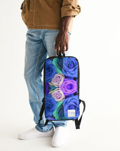 Load image into Gallery viewer, Bloomin&#39; Blues Slim Tech Backpack
