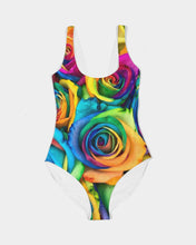 Load image into Gallery viewer, Special Edition* Tie Dye Pride 2021 Women&#39;s One-Piece Swimsuit

