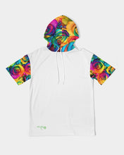 Load image into Gallery viewer, Special Edition* Tie Dye Pride 2021 Men&#39;s Premium Heavyweight Short Sleeve Hoodie
