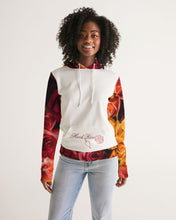 Load image into Gallery viewer, Fall Roses White Women&#39;s Hoodie
