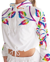 Load image into Gallery viewer, LIMITED EDITION* Pride Rose 2021 Women&#39;s Cropped Windbreaker
