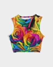 Load image into Gallery viewer, Special Edition* Tie Dye Pride 2021 Women&#39;s Twist-Front Tank
