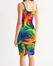 Load image into Gallery viewer, Special Edition* Tie Dye Pride 2021 Women&#39;s Midi Bodycon Dress

