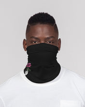 Load image into Gallery viewer, Fall Roses-Black Neck Gaiter Set
