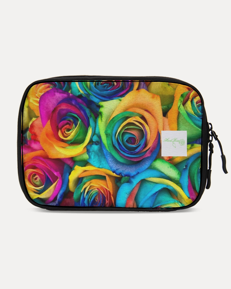 Rainbow-Roses Large Travel Organizer