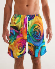 Load image into Gallery viewer, Special Edition* Tie Dye Pride 2021 Men&#39;s Swim Trunk
