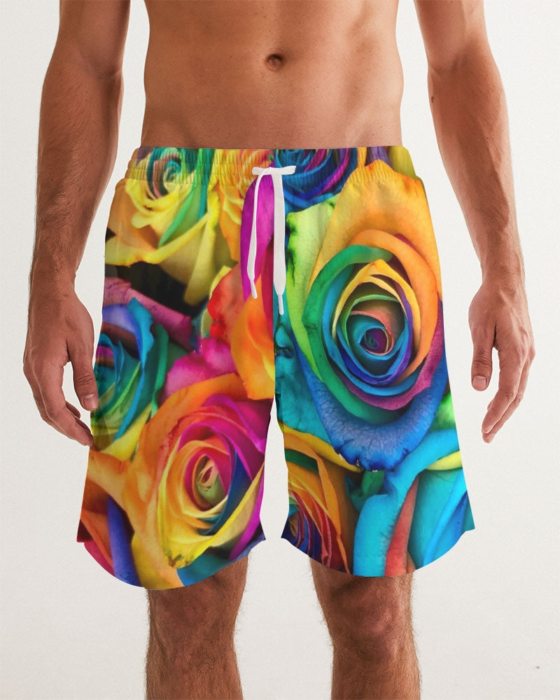 Special Edition* Tie Dye Pride 2021 Men's Swim Trunk