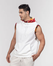 Load image into Gallery viewer, Fall Roses White Men&#39;s Premium Heavyweight Sleeveless Hoodie
