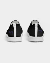 Load image into Gallery viewer, Blue&amp;Purple Rose Women&#39;s Slip-On Flyknit Shoe
