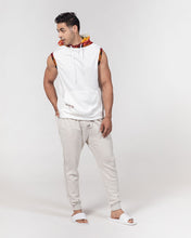 Load image into Gallery viewer, Fall Roses White Men&#39;s Premium Heavyweight Sleeveless Hoodie
