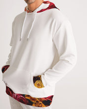 Load image into Gallery viewer, Fall Roses White Men&#39;s Hoodie
