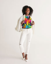 Load image into Gallery viewer, Special Edition* Tie Dye Pride 2021 Women&#39;s Cropped Tank
