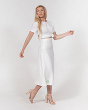 Load image into Gallery viewer, LIMITED EDITION* Pride Rose 2021 Women&#39;s A-Line Midi Skirt

