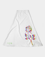 Load image into Gallery viewer, LIMITED EDITION* Pride Rose 2021 Women&#39;s A-Line Midi Skirt
