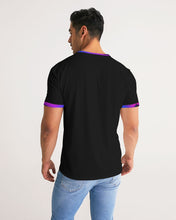 Load image into Gallery viewer, Blue&amp;Purple Rose Men&#39;s Tee
