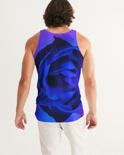 Load image into Gallery viewer, Blue&amp;Purple Rose Men&#39;s Tank
