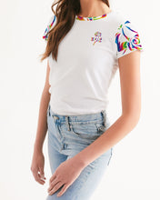 Load image into Gallery viewer, LIMITED EDITION* Pride Rose 2021 Women&#39;s Tee
