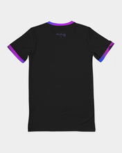 Load image into Gallery viewer, Blue&amp;Purple Rose Men&#39;s Everyday Pocket Tee

