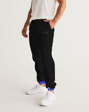 Load image into Gallery viewer, Blue&amp;Purple Rose Men&#39;s Track Pants
