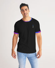 Load image into Gallery viewer, Blue&amp;Purple Rose Men&#39;s Tee
