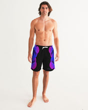 Load image into Gallery viewer, Blue&amp;Purple Rose Men&#39;s Swim Trunk
