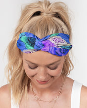 Load image into Gallery viewer, Bloomin&#39; Blues Twist Knot Headband Set

