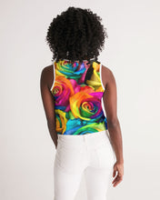 Load image into Gallery viewer, Special Edition* Tie Dye Pride 2021 Women&#39;s Cropped Tank
