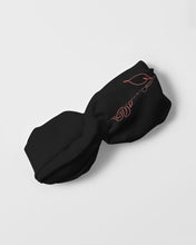 Load image into Gallery viewer, Fall Roses-Black Twist Knot Headband Set

