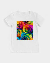 Load image into Gallery viewer, Special Edition* Tie Dye Pride 2021 Women&#39;s Graphic Tee

