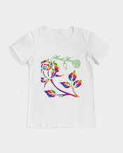 Load image into Gallery viewer, LIMITED EDITION* Pride Rose 2021 Women&#39;s Graphic Tee
